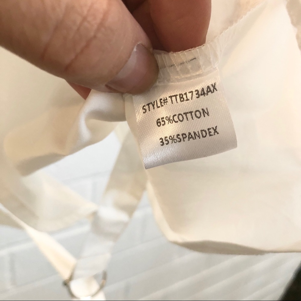 🌞 Button Up Open Back Top - Picture 6 of 8